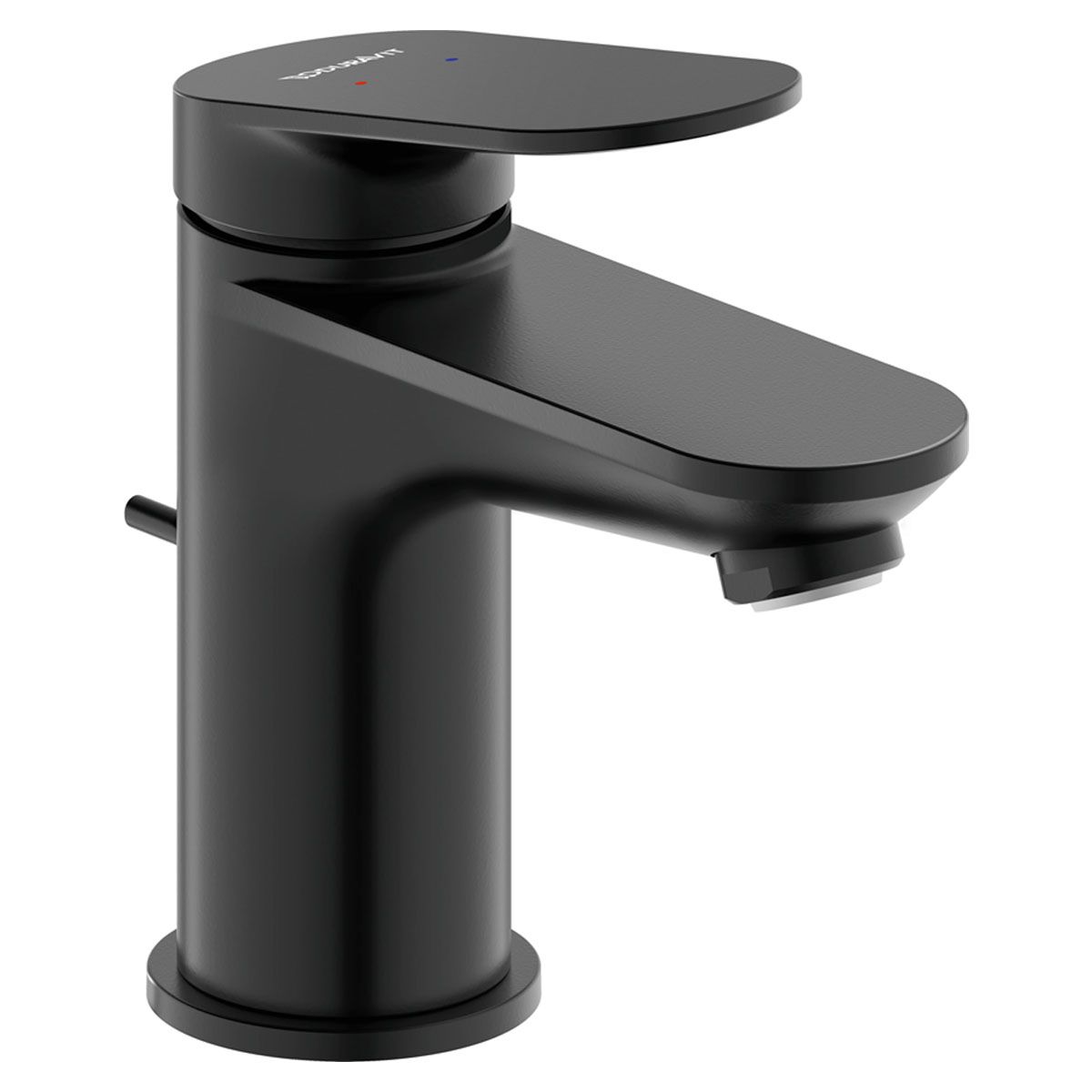 Duravit Wave Einhebel-Waschtischmischer Größe S Schwarz Matt WA1010001046