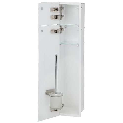 WC-Modul 9398683 Unterputz 180x825mm Einbauschrank Weiß Anschlag links