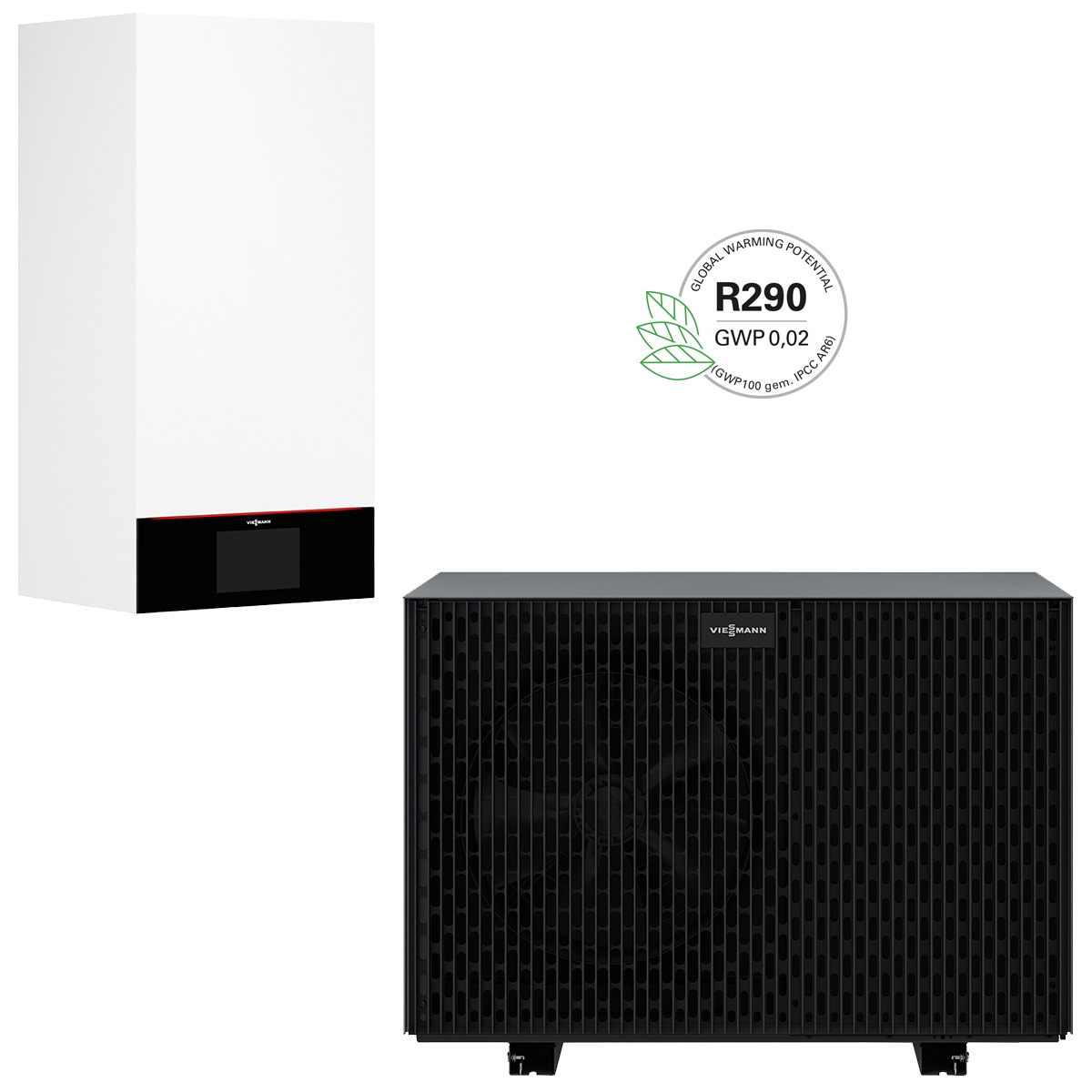Viessmann Z026382 Vitocal 250-A Monoblock Wärmepumpe Luft-Wasser AWO-M-E-AC 251.