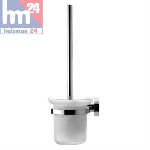 Duravit D-Code WC-Bürstengarnitur in chrom und Glass matt 0099271000